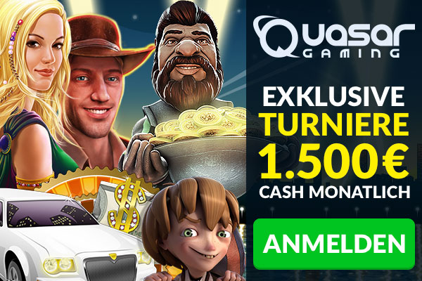 Quasar Gaming 1500 Cash Monatlich