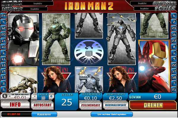 Iron-Man-2 Spielautomat