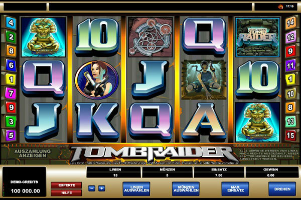 Tomb-Raider-Spielautomat