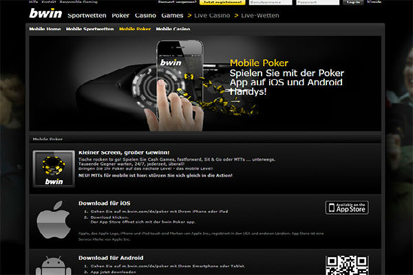 BwinPoker Mobile