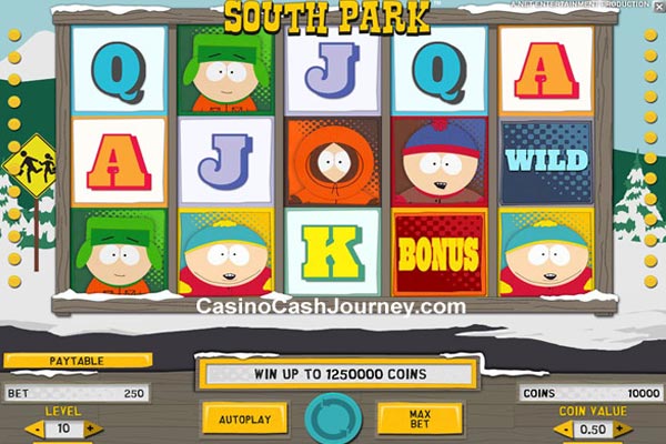 WO LÄSST SICH DER SOUTH PARK SLOT SPIELEN?